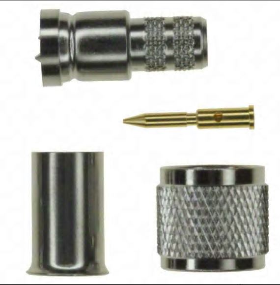 Amphenol mini-UHF 2.5 GHz插头连接器